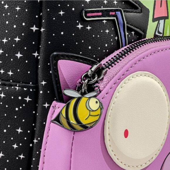 Loungefly Nickelodeon Invader Zim Gir Pig Mini Backpack - Picture 5 of 6